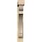 Ekena Millwork Olympic Block Rough Sawn Bracket w/ Offset Brace, Douglas Fir, 6"W x 34"D x 40"H BKT0604X34X40OLY05RDF - alternate 2
